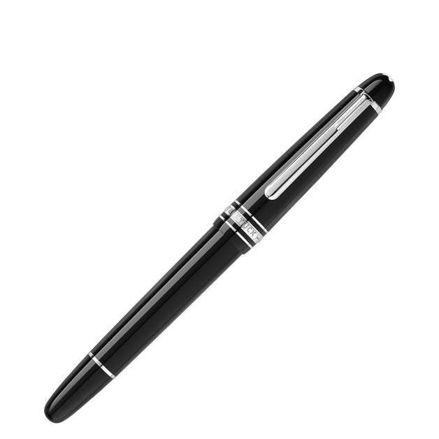 Pluma estilográfica Masterpiece con revestimiento de platino