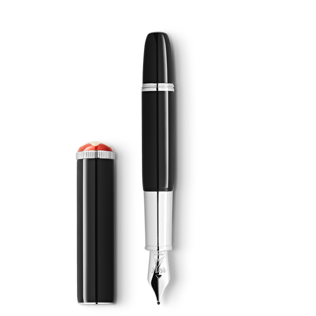 Pluma estilográfica Montblanc Heritage Rouge et Noir "Baby" Edición Especial Negra