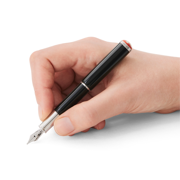 Pluma estilográfica Montblanc Heritage Rouge et Noir "Baby" Edición Especial Negra