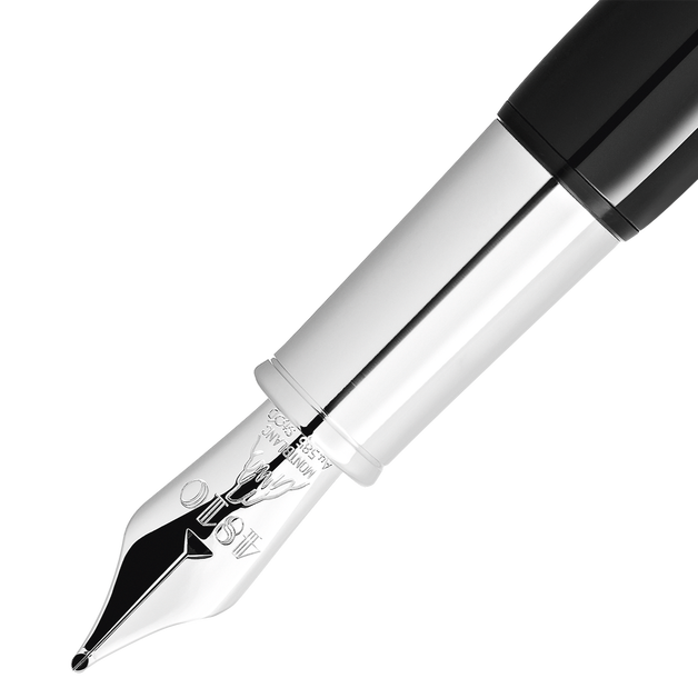 Pluma estilográfica Montblanc Heritage Rouge et Noir "Baby" Edición Especial Negra
