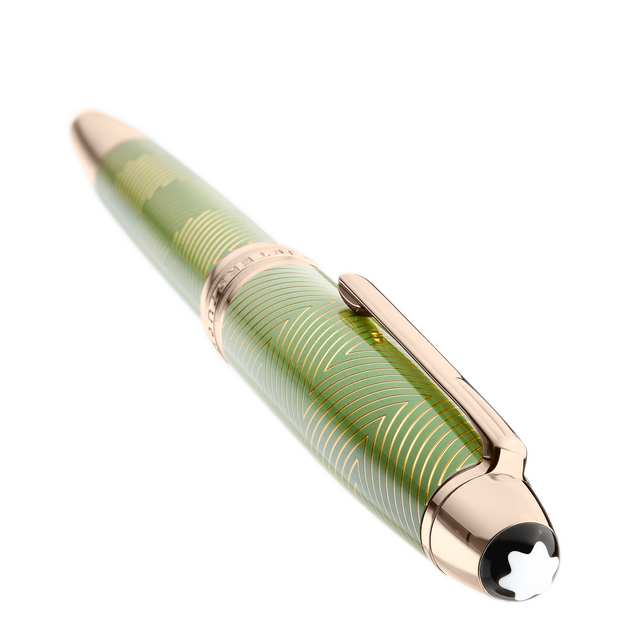 Pluma Estilográfica Meisterstück Calligraphy Solitaire Celadon Gradient