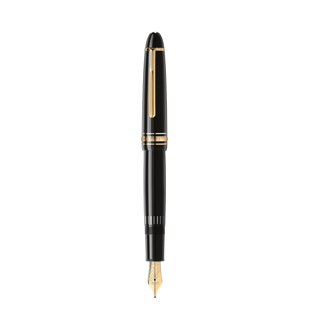 Pluma Estilográfica LeGrand Calligraphy de Obra Maestra, con Baño de Oro y Plumín Flexible